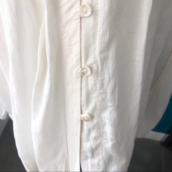 Anthropologie Feather Bone Leonie Pearled Top - Picture 7 of 8